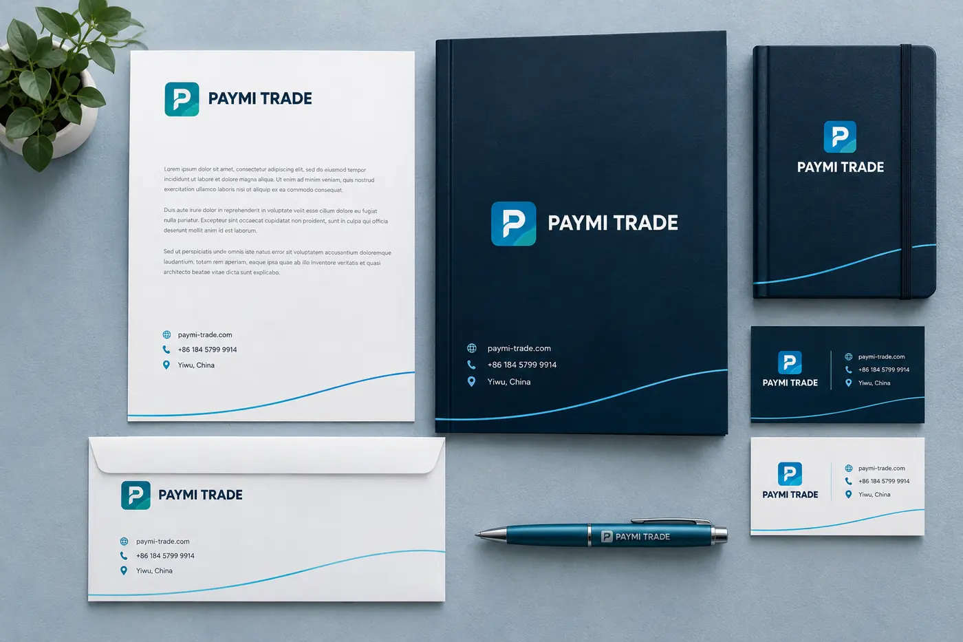 Documents on company letterhead